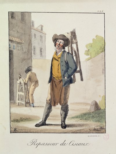 Der Messerschleifer von French School